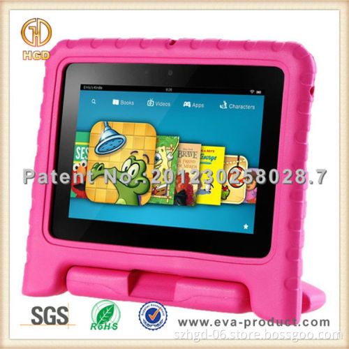Child proof case for Amazon kindle fire tablet, EVA foam rubber bumper case and cover for kindle fire hd case
